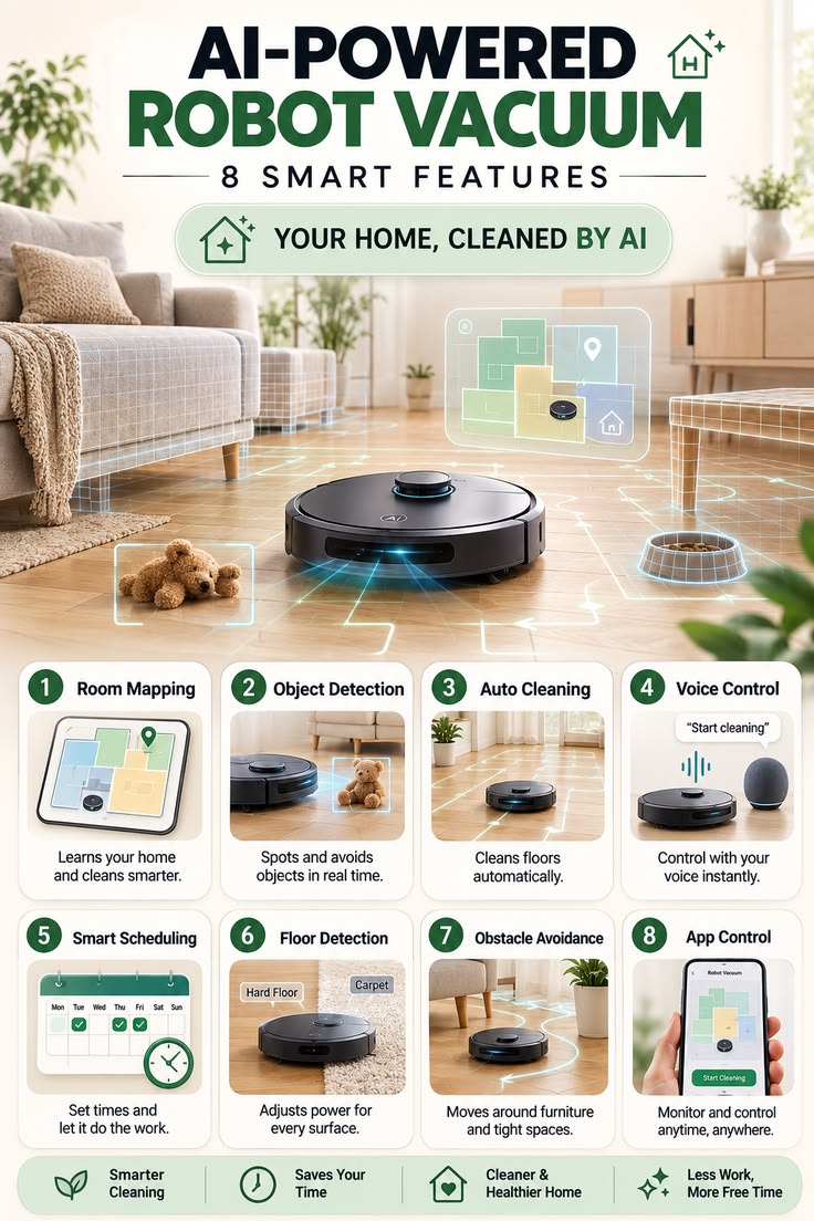 3-IN-1 Automatic Robot Vacuum Cleaner