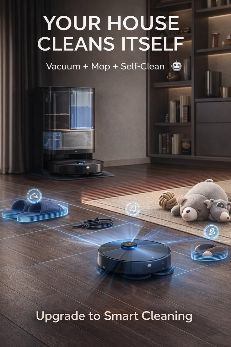 3-IN-1 Automatic Robot Vacuum Cleaner