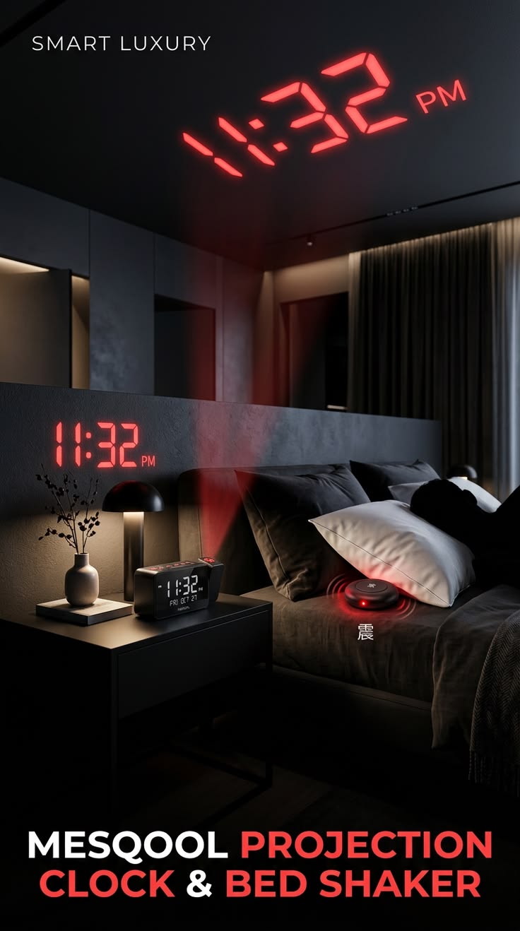 Multi Functional LED digital Projector Clock