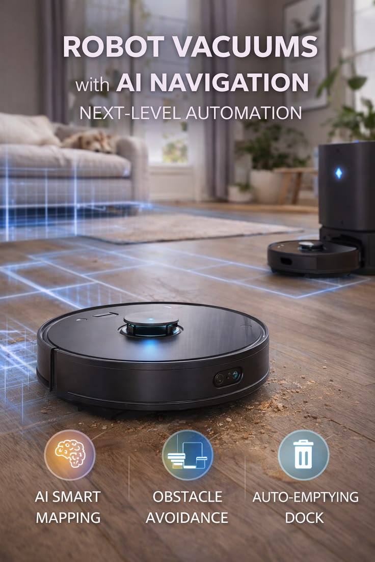 3-IN-1 Automatic Robot Vacuum Cleaner