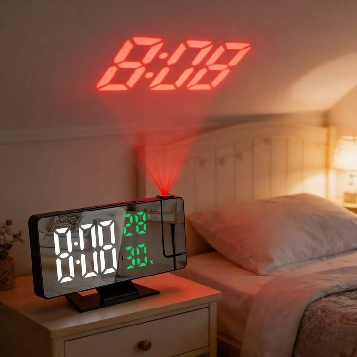Multi Functional LED digital Projector Clock